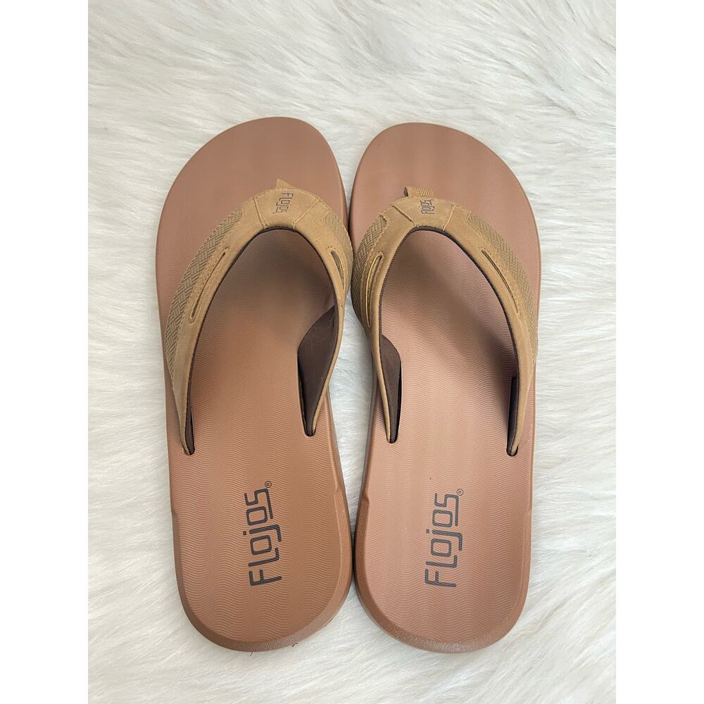FLOJOS Sandals Men's Classic Slip-on Waterproof Flip-flops Everyday Size 13